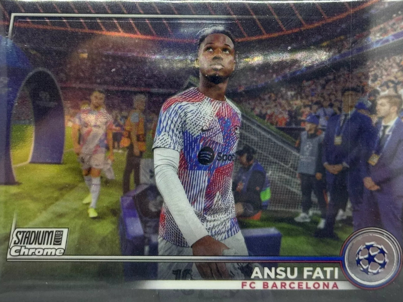 TOPPS STADIUM CHROME 2022/2023 ANSU FATI Nº48