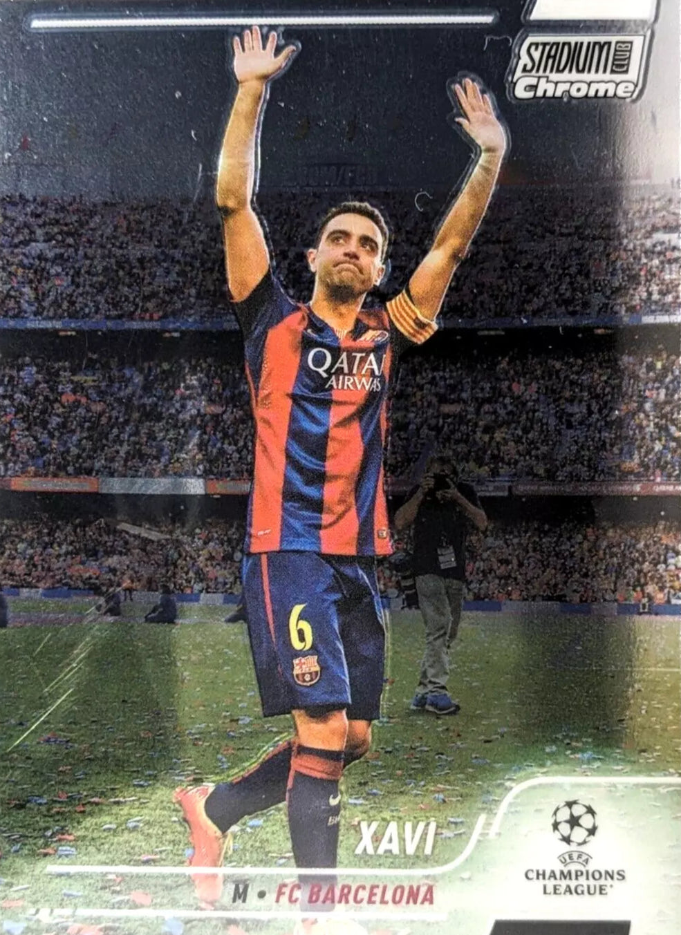 TOPPS STADIUM CHROME 2021/2022 XAVI Nº6