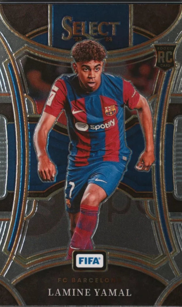 PANINI SELECT FIFA 2023/2024 LAMINE YAMAL Nº124 ROOKIE