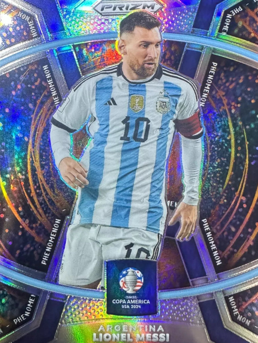 PANINI PRIZM COPA AMERICA 2024 LIONEL MESSI PHENOMENON Nº15