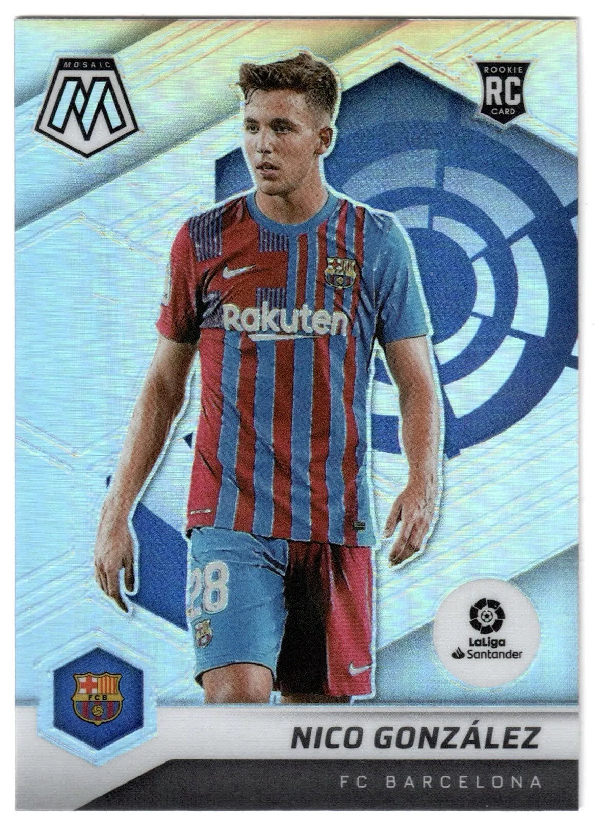 PANINI MOSAIC LA LIGA 2021/2022 NICO GONZALEZ Nº41 ROOKIE