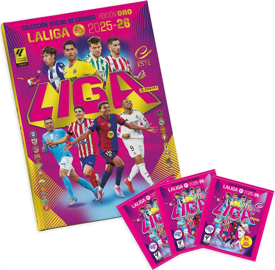 LIGA ESTE 2025/2026 COLECCION COMPLETA CON EXTRA GOLD