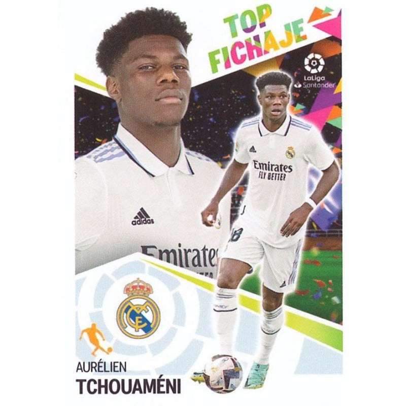 Cromo Liga Este 2022/2023 TCHOUAMENI TOP ULTIMO FICHAJE Nº68 CUARTA EDICION