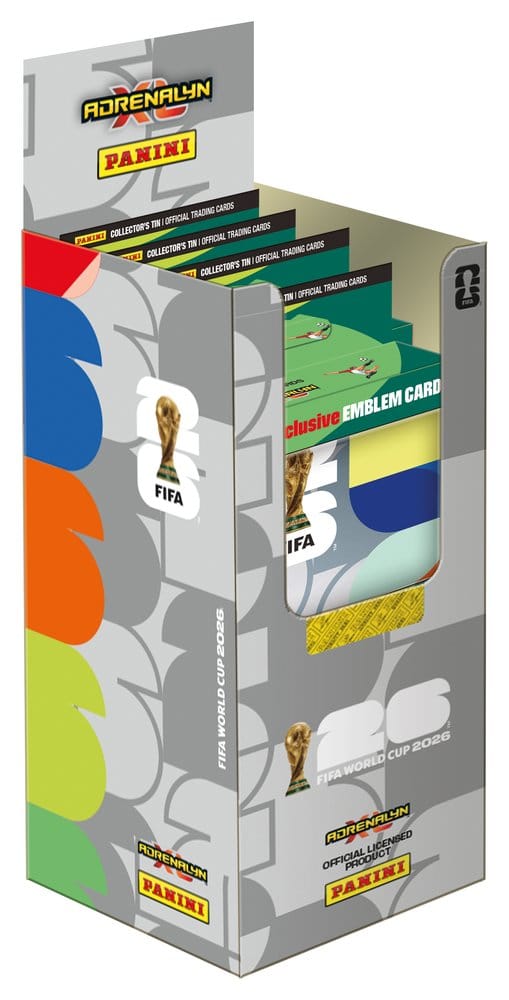 ADRENALYN WORLD CUP 2026 PACK PENCIL TEAM (LAS 4 LATAS DE LA COLECCION)